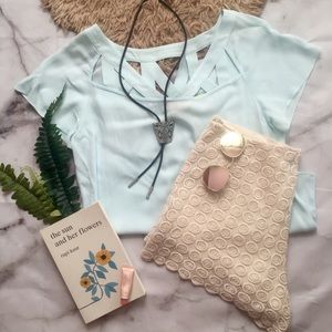 Anthropologie Tops - Anthropologie Maeve Caged Blouse Anthropologie Tops - Anthropologie Maeve Caged Blouse